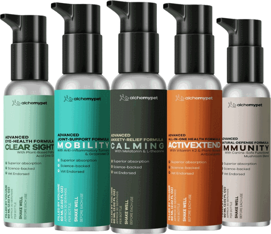 The five AlchemyPet formulas